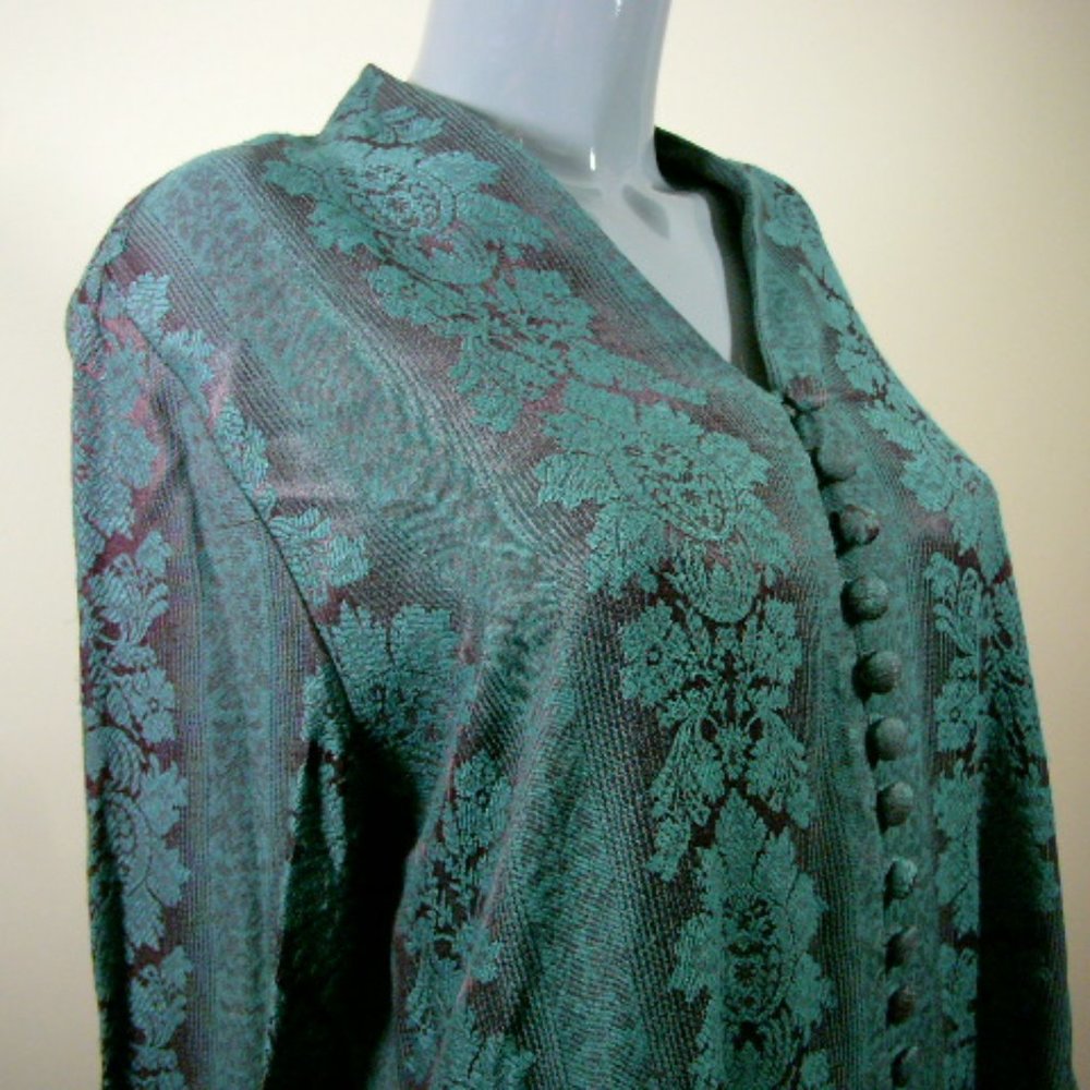 Rabbit Rabbit Rabbit Designs Button Down Blouse - Vintage - Size 6 - Picture 13 of 13